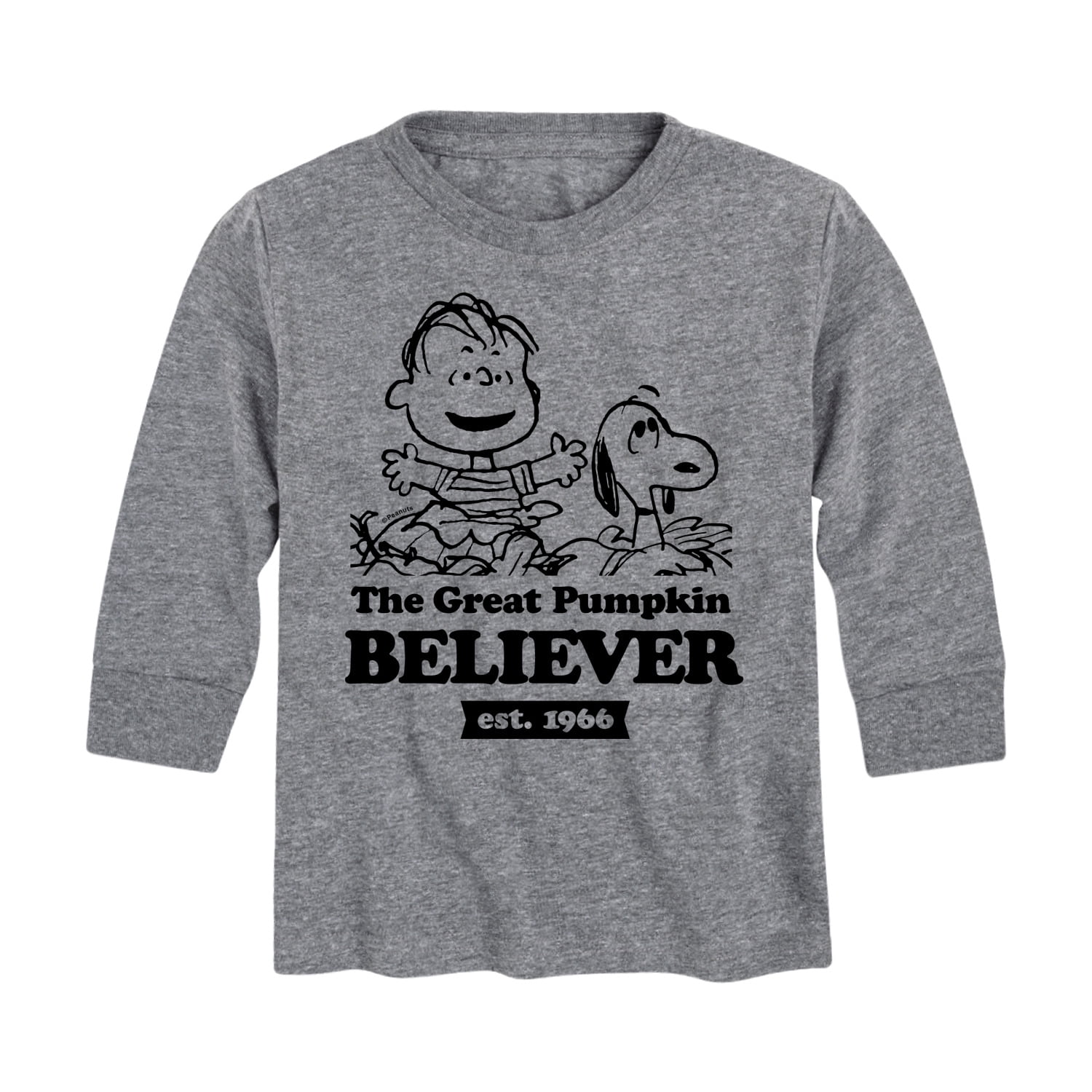 Peanuts - The Great Pumpkin Believer - Toddler And Youth Long 