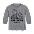 thumbnail image 1 of Peanuts - The Great Pumpkin Believer - Toddler And Youth Long Sleeve Graphic T-Shirt, 1 of 6