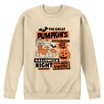 thumbnail image 1 of Peanuts - The Great Pumpkin's Pumpkin Patch - Men's Crew Fleece Sweatshirt, 1 of 4