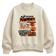 thumbnail image 1 of Peanuts - The Great Pumpkin's Pumpkin Patch - Women's Oversized Fleece Crew Sweatshirt, 1 of 4