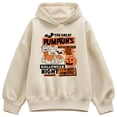 thumbnail image 1 of Peanuts - The Great Pumpkin's Pumpkin Patch - Women's Oversized Fleece Hoodie Sweatshirt, 1 of 4