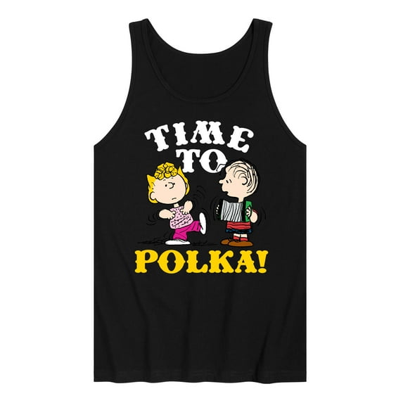Peanuts - Time To Polka - Men's Jersey Tank Top