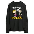 thumbnail image 1 of Peanuts - Time To Polka - Men's Long Sleeve T-Shirt, 1 of 6