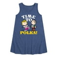 thumbnail image 1 of Peanuts - Time To Polka - Toddler & Youth Girls A-line Dress, 1 of 6