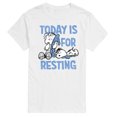thumbnail image 1 of Peanuts - Today Is For Resting - Men's Short Sleeve Graphic T-Shirt, 1 of 6