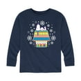 thumbnail image 1 of Peanuts - Toddler And Youth Happy Holidays Long Sleeve Graphic T-Shirts, 1 of 5