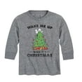 thumbnail image 1 of Peanuts - Toddler And Youth Happy Holidays Long Sleeve Graphic T-Shirts, 1 of 5