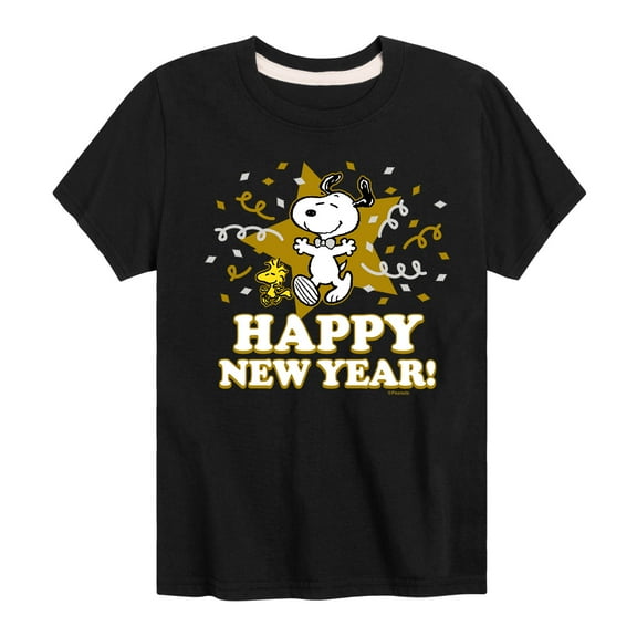 Peanuts - Toddler And Youth Holiday Short Sleeve Graphic T-Shirts