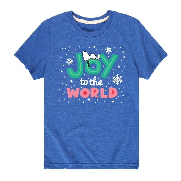Peanuts - Toddler And Youth Holiday Short Sleeve Graphic T-Shirts