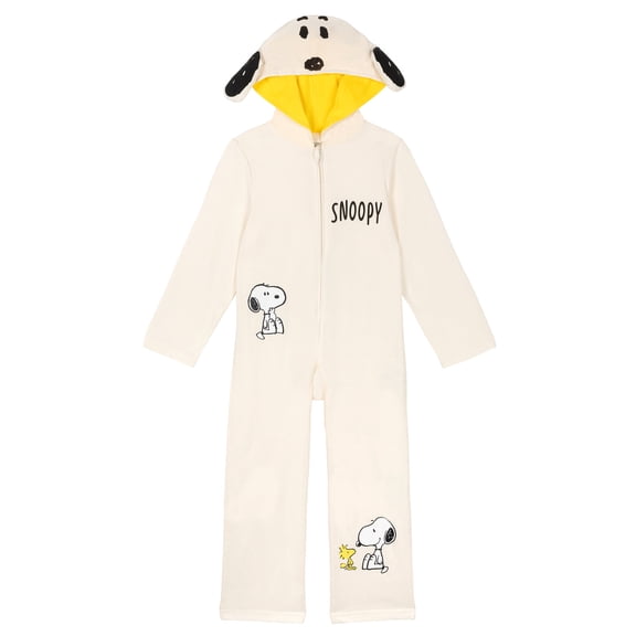 Peanuts Toddler Boy or Girl Cosplay Hooded Coverall Snoopy Woodstock Tusk