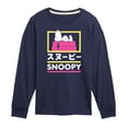 thumbnail image 1 of Peanuts - Tokyo Snoopy Doghouse - Toddler And Youth Long Sleeve Graphic T-Shirt, 1 of 5