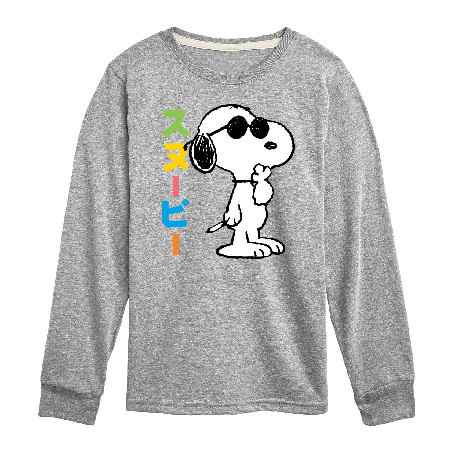 Peanuts - Tokyo Snoopy Sunglasses - Toddler And Youth Long Sleeve ...