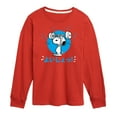 thumbnail image 1 of Peanuts - Tokyo Snoopy Weightlifting - Toddler And Youth Long Sleeve Graphic T-Shirt, 1 of 5