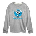 thumbnail image 1 of Peanuts - Tokyo Snoopy Weightlifting - Toddler And Youth Long Sleeve Graphic T-Shirt, 1 of 5