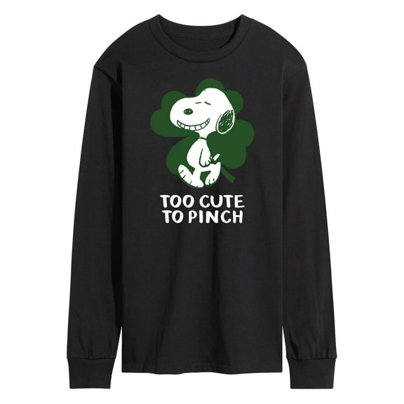 Peanuts -  Too Cute To Pinch - Men's Long Sleeve T-Shirt