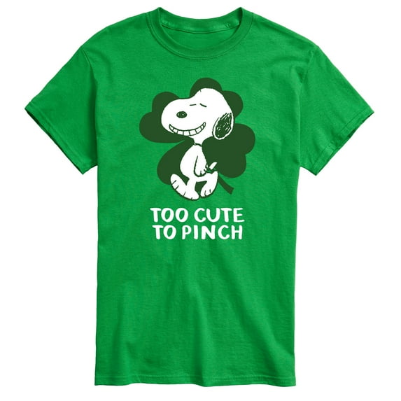 Peanuts - Too Cute To Pinch - Men's Short Sleeve Graphic T-Shirt
