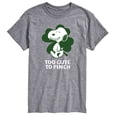 thumbnail image 1 of Peanuts -  Too Cute To Pinch - Men's Short Sleeve Graphic T-Shirt, 1 of 6