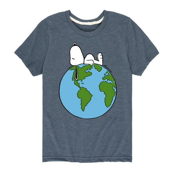 Peanuts - Top Of The World - Toddler and Youth Short Sleeve T-Shirt