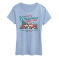thumbnail image 1 of Peanuts - Tree Farm - Women's Short Sleeve Graphic T-Shirt, 1 of 4