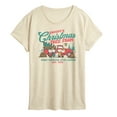 thumbnail image 1 of Peanuts - Tree Farm - Women's Short Sleeve Graphic T-Shirt, 1 of 5