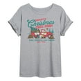 thumbnail image 1 of Peanuts - Tree Farm - Womens Oversized Graphic T-Shirt, 1 of 5