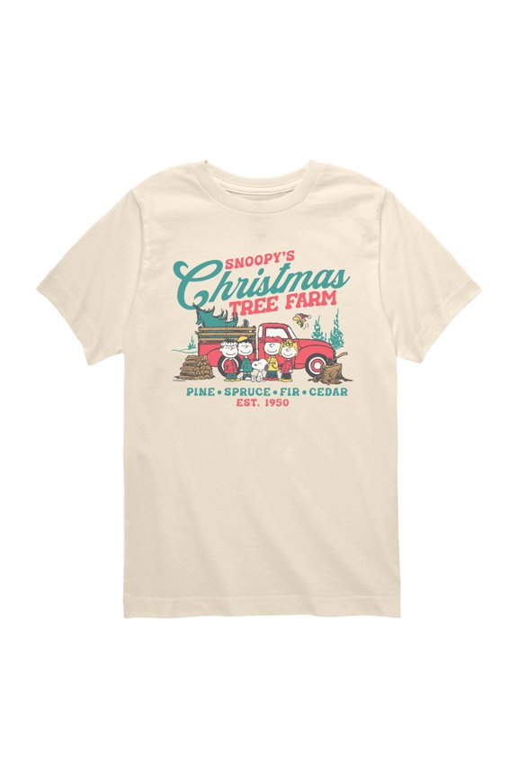 - Tree Farm - Youth Boys Short Sleeve Graphic T-Shirt