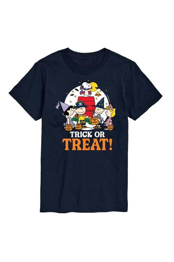 - Trick Or Treat Moonlight - Men's Short Sleeve Graphic T-Shirt