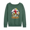 thumbnail image 1 of Peanuts - Trick Or Treat Moonlight - Women's Lightweight French Terry Long Sleeve Shirt, 1 of 6