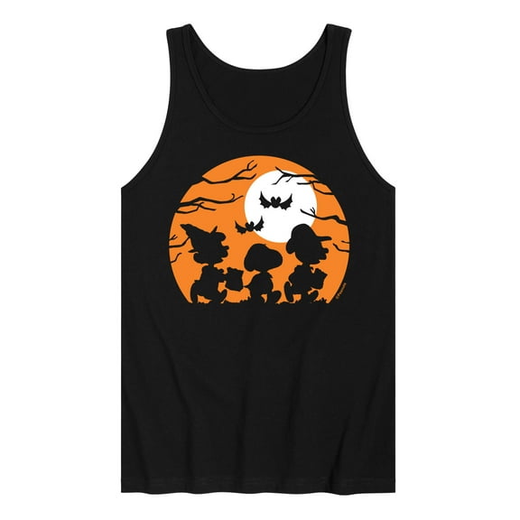Peanuts - Trick Or Treat Silhouettes - Men's Jersey Tank Top