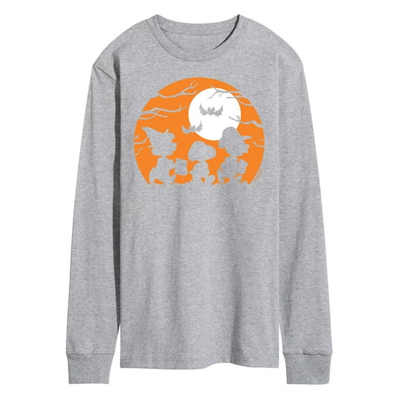 Peanuts - Trick Or Treat Silhouettes - Men's Long Sleeve T-Shirt