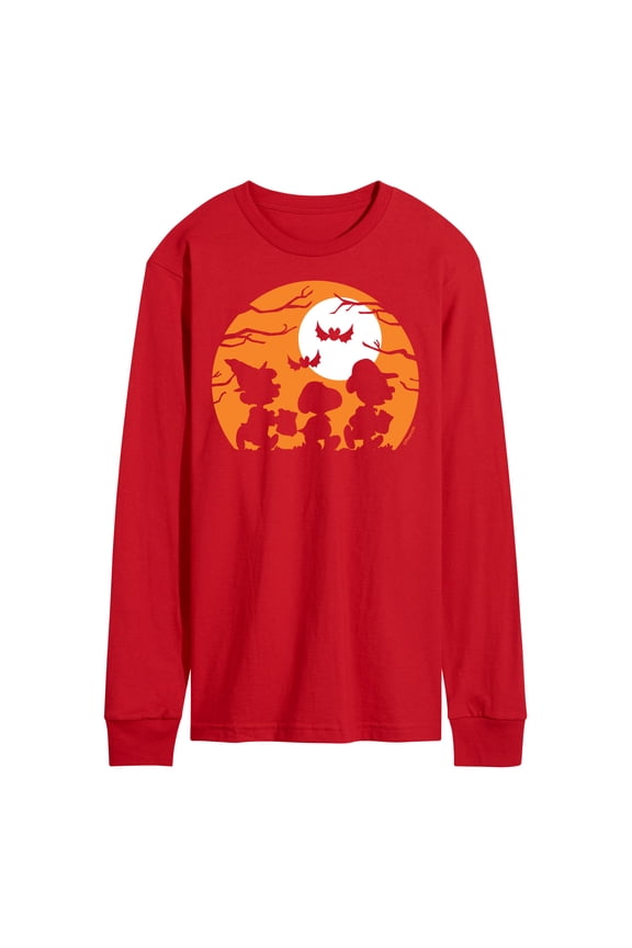 - Trick Or Treat Silhouettes - Men's Long Sleeve T-Shirt