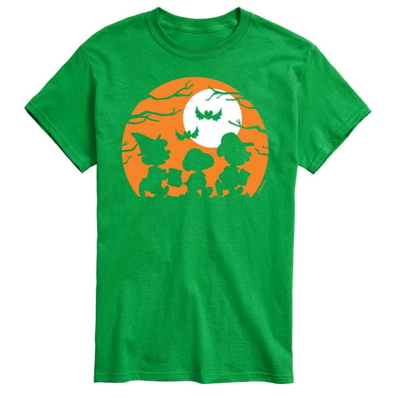 Peanuts - Trick Or Treat Silhouettes - Men's Short Sleeve Graphic T-Shirt