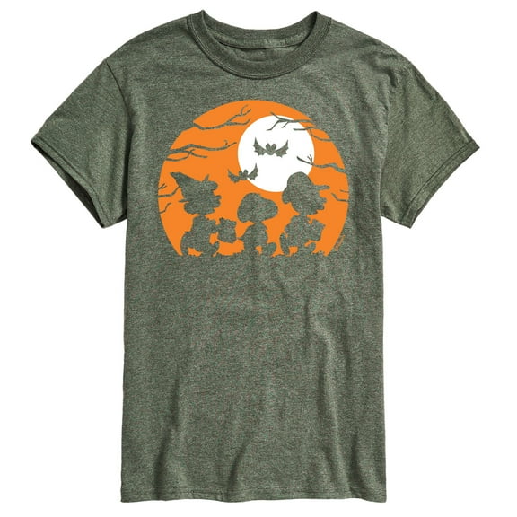 Peanuts - Trick Or Treat Silhouettes - Men's Short Sleeve Graphic T-Shirt