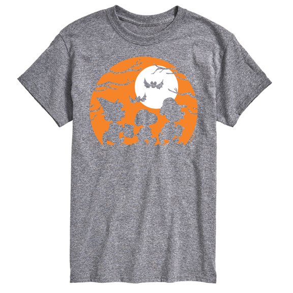 Peanuts - Trick Or Treat Silhouettes - Men's Short Sleeve Graphic T-Shirt