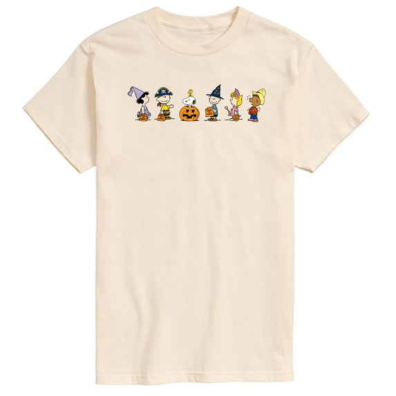 Peanuts - Trick or Treating Short Sleeve Graphic T-Shirt