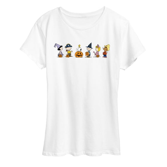 Peanuts - Trick or Treating Short Sleeve Graphic T-Shirt