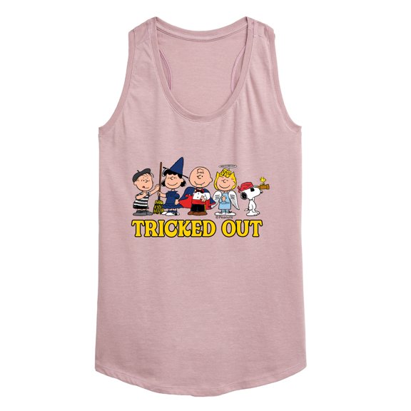 Peanuts - Tricked Out - Women's Racerback Tank Top