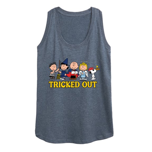Peanuts - Tricked Out - Women's Racerback Tank Top