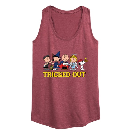 Peanuts - Tricked Out - Women's Racerback Tank Top