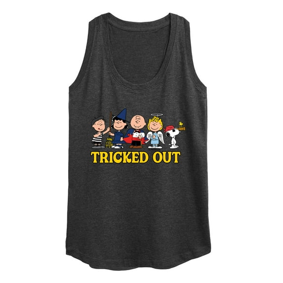 Peanuts - Tricked Out - Women's Racerback Tank Top