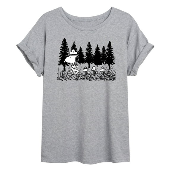 Peanuts - Troopping Along - Women's Oversized T-Shirt