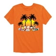 thumbnail image 1 of Peanuts - Tropical Peanuts - Toddler and Youth Short Sleeve T-Shirt, 1 of 6