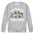 thumbnail image 1 of Peanuts - Turkey Squad - Men's Crew Neck Fleece Pullover, 1 of 6