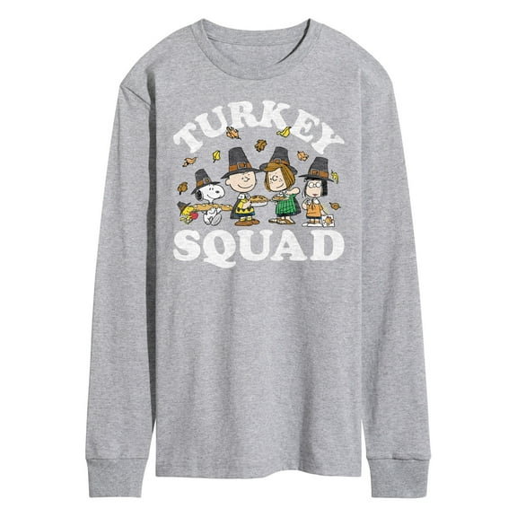 Peanuts - Turkey Squad - Men's Long Sleeve T-Shirt