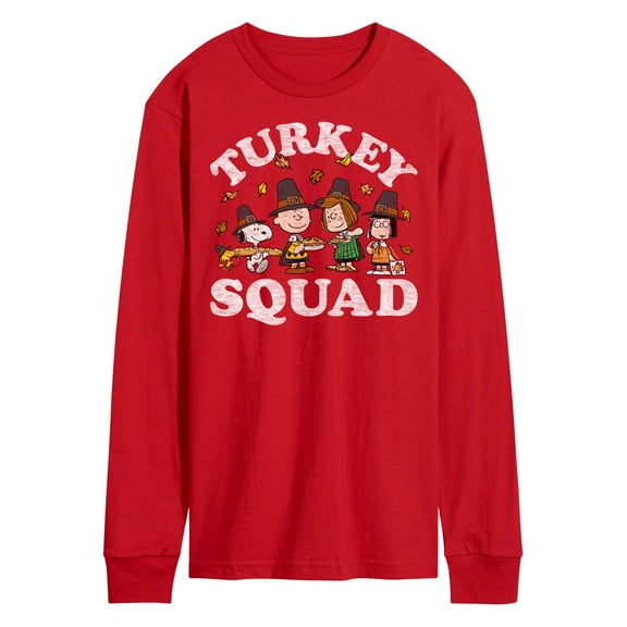 Peanuts - Turkey Squad - Men's Long Sleeve T-Shirt