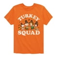 thumbnail image 1 of Peanuts - Turkey Squad - Toddler And Youth Short Sleeve Graphic T-Shirt, 1 of 6