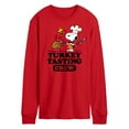 thumbnail image 1 of Peanuts - Turkey Tasting Crew - Men's Long Sleeve T-Shirt, 1 of 5