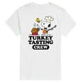 thumbnail image 1 of Peanuts - Turkey Tasting Crew - Men's Short Sleeve Graphic T-Shirt, 1 of 6
