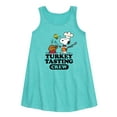 thumbnail image 1 of Peanuts - Turkey Tasting - Toddler and Youth Girls A-line Dress, 1 of 5