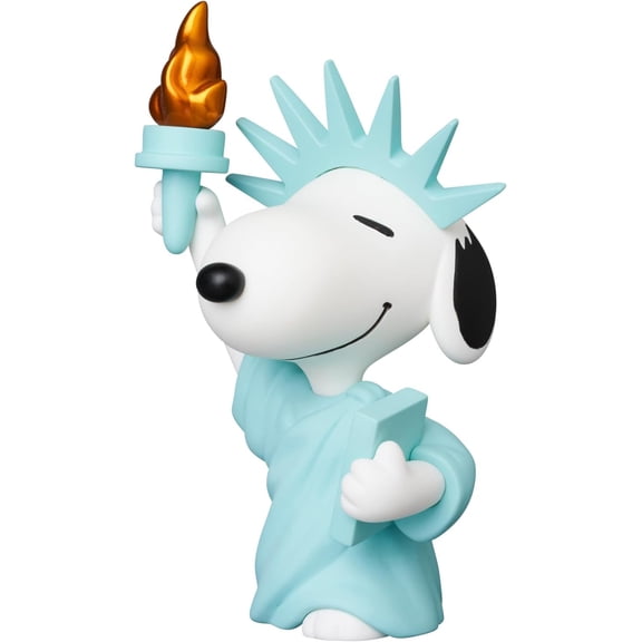 Peanuts UDF Ultra Detailed Series 17 Statue Of Liberty Snoopy Figure Statue